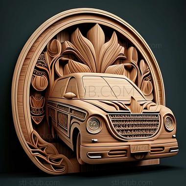 3D модель Chrysler Town Country (STL)